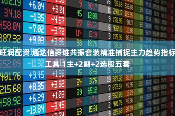 旺润配资 通达信多维共振套装精准捕捉主力趋势指标工具 1主+2副+2选股五套