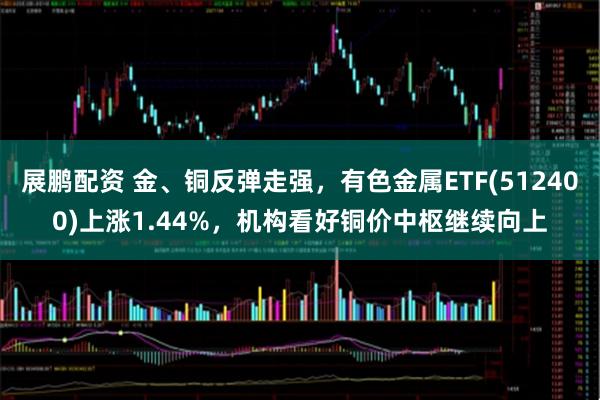 展鹏配资 金、铜反弹走强，有色金属ETF(512400)上涨1.44%，机构看好铜价中枢继续向上